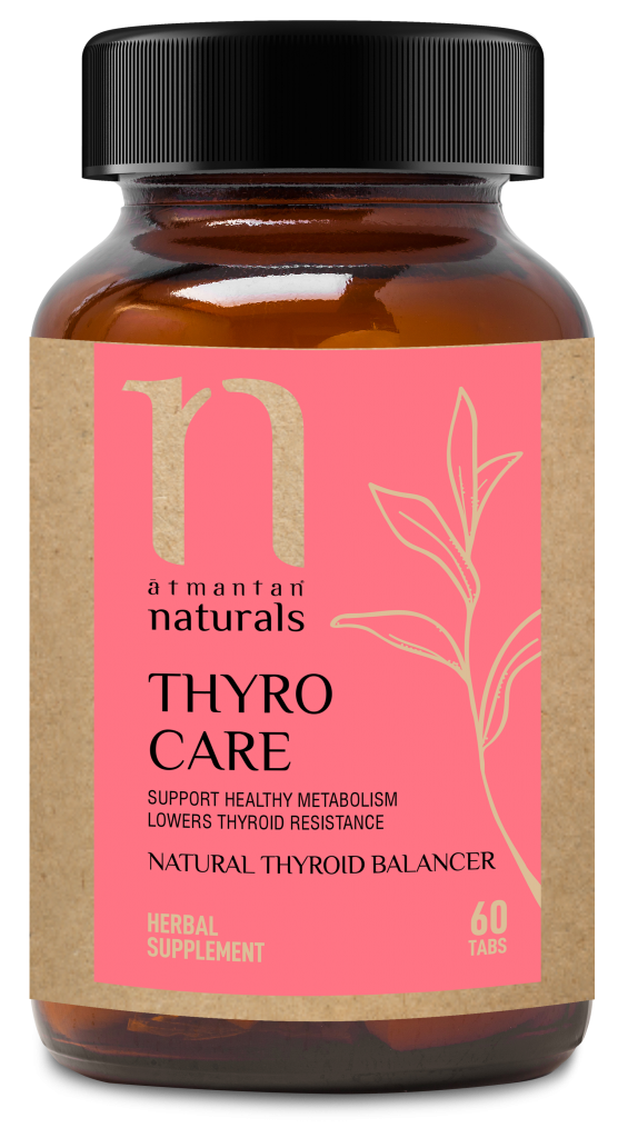 Natural thyroid hormone balancer, helps in conversion of T4 to T3 Thyro Care by Atmantan Naturals