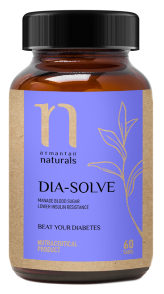 Dia Solve - Manages Blood Sugar. Lowers Insulin Resistance